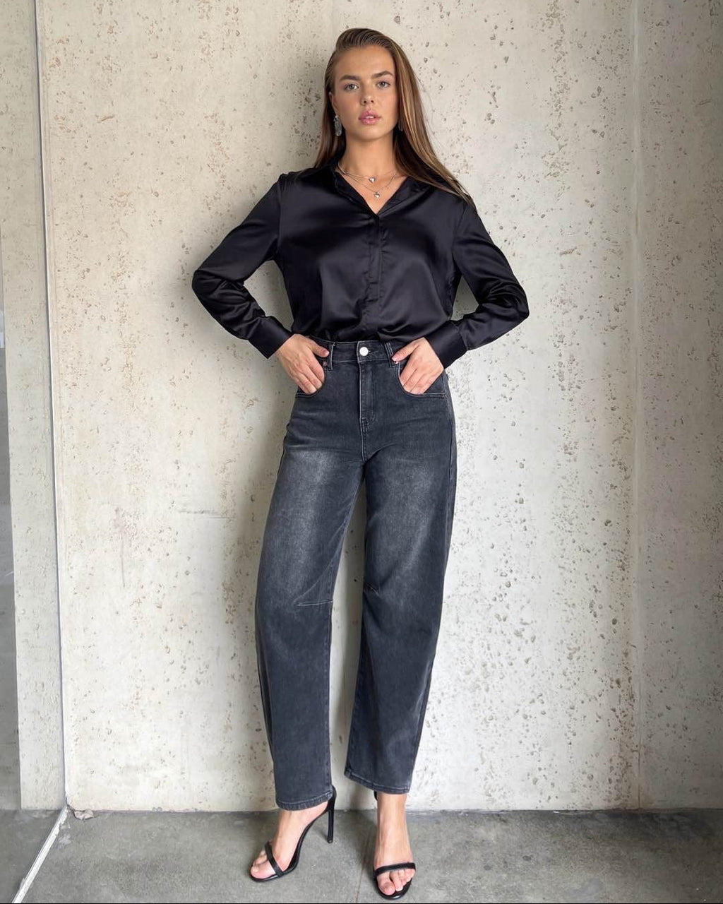 Pontalon Silhouette Grey Jean